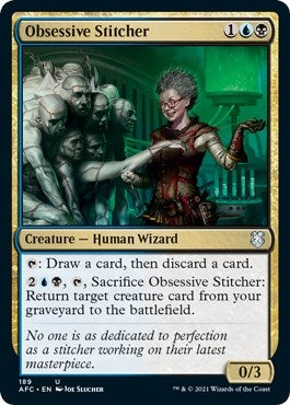 Image for Obsessive Stitcher (189) [Commander: Adventures in the Forgotten Realms]