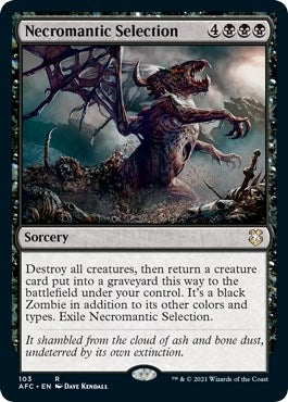 Image for Necromantic Selection (103) [Commander: Adventures in the Forgotten Realms]