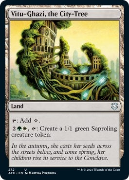 Image for Vitu-Ghazi, the City-Tree (272) [Commander: Adventures in the Forgotten Realms]