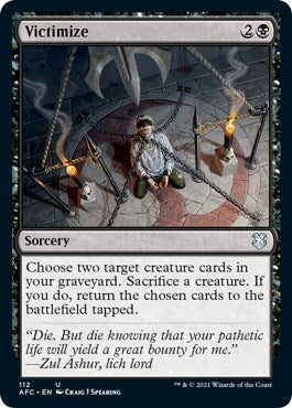 Image for Victimize (112) [Commander: Adventures in the Forgotten Realms]