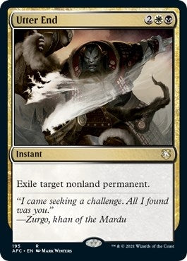 Image for Utter End (195) [Commander: Adventures in the Forgotten Realms]