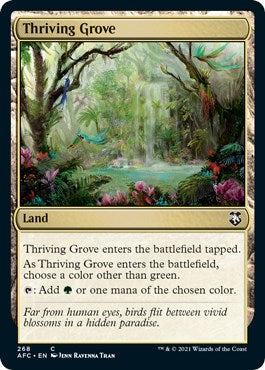Image for Thriving Grove (268) [Commander: Adventures in the Forgotten Realms]