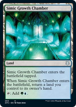 Image for Simic Growth Chamber (260) [Commander: Adventures in the Forgotten Realms]