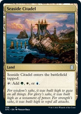 Image for Seaside Citadel (258) [Commander: Adventures in the Forgotten Realms]