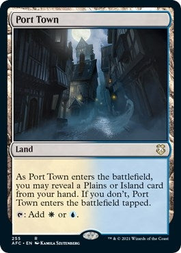 Image for Port Town (255) [Commander: Adventures in the Forgotten Realms]