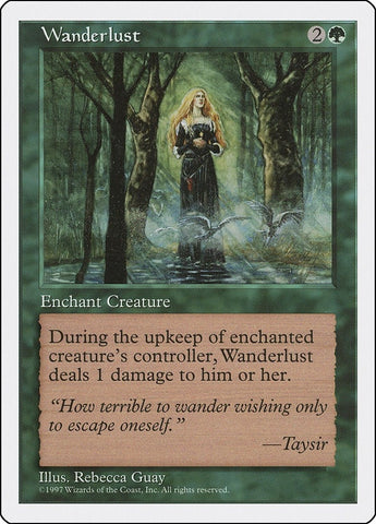 Image for Wanderlust - Magic: The Gathering