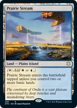 Image for Prairie Stream (256) [Commander: Adventures in the Forgotten Realms]
