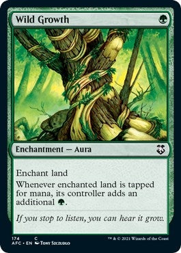Image for Wild Growth (174) [Commander: Adventures in the Forgotten Realms]