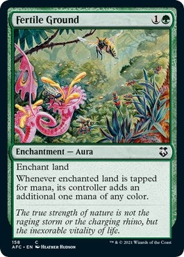 Image for Fertile Ground (158) [Commander: Adventures in the Forgotten Realms]