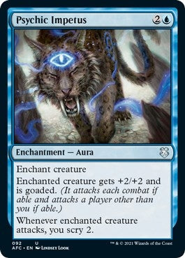 Image for Psychic Impetus (92) [Commander: Adventures in the Forgotten Realms]