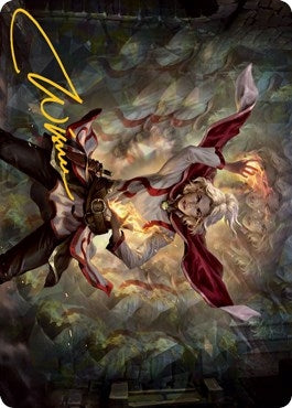 Image for Delina, Wild Mage Art Card (Gold-Stamped Signature) (31) [Art Series: Adventures in the Forgotten Realms]