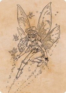 Image for Pixie Guide (Showcase) Art Card (78) [Art Series: Adventures in the Forgotten Realms]