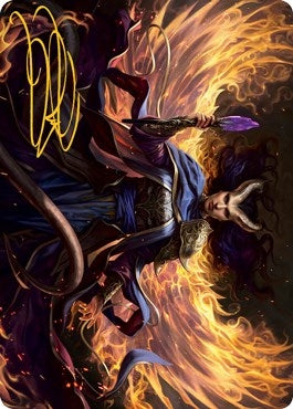 Image for Farideh, Devil's Chosen Art Card (Gold-Stamped Signature) (32) [Art Series: Adventures in the Forgotten Realms]