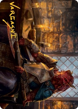 Image for Jaded Sell-Sword Art Card (Gold-Stamped Signature) (47) [Art Series: Adventures in the Forgotten Realms]