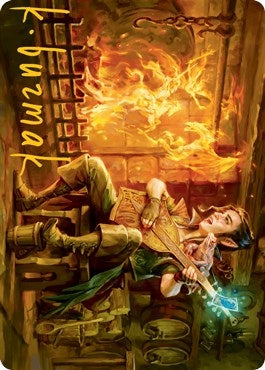 Image for Wish Art Card (Gold-Stamped Signature) (50) [Art Series: Adventures in the Forgotten Realms]