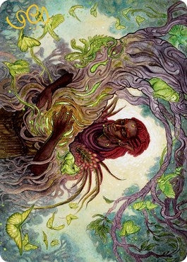 Image for Circle of Dreams Druid Art Card (Gold-Stamped Signature) (66) [Art Series: Adventures in the Forgotten Realms]