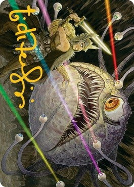 Image for Hive of the Eye Tyrant Art Card (Gold-Stamped Signature) (53) [Art Series: Adventures in the Forgotten Realms]