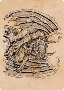 Image for Cloister Gargoyle (Showcase) Art Card (65) [Art Series: Adventures in the Forgotten Realms]