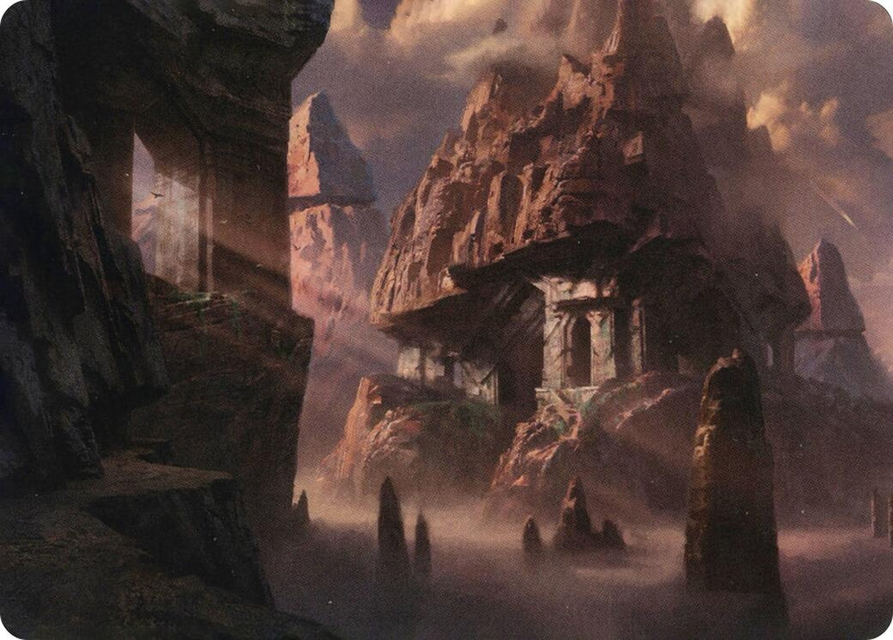 Image for Mountain (62/81) Art Card (62) [Art Series: Adventures in the Forgotten Realms]