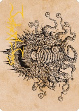 Image for Baleful Beholder (Showcase) Art Card (Gold-Stamped Signature) (68) [Art Series: Adventures in the Forgotten Realms]