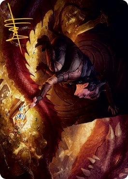 Image for Hoard Robber Art Card (Gold-Stamped Signature) (41) [Art Series: Adventures in the Forgotten Realms]
