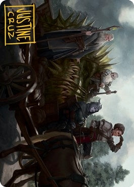 Image for Grim Bounty Art Card (Gold-Stamped Signature) (72) [Art Series: Adventures in the Forgotten Realms]
