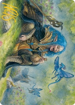 Image for Feywild Trickster Art Card (Gold-Stamped Signature) (70) [Art Series: Adventures in the Forgotten Realms]
