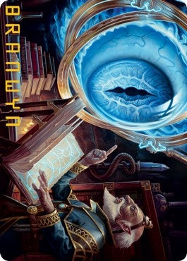 Image for Contact Other Plane Art Card (Gold-Stamped Signature) (37) [Art Series: Adventures in the Forgotten Realms]