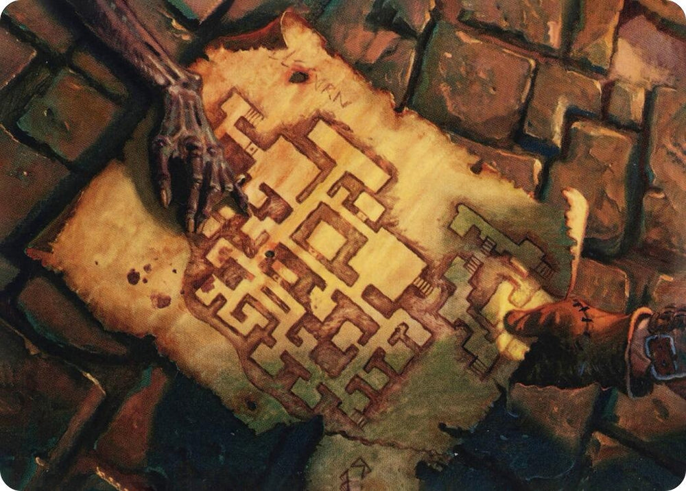 Image for Dungeon Map Art Card (57) [Art Series: Adventures in the Forgotten Realms]
