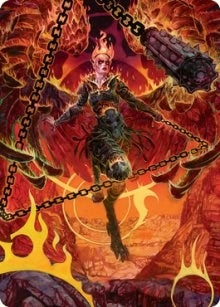 Image for Zariel, Archduke of Avernus Art Card (77) [Art Series: Adventures in the Forgotten Realms]