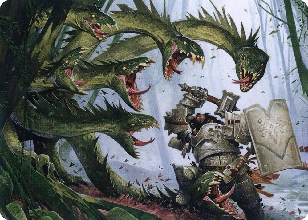 Image for Lair of the Hydra Art Card (67) [Art Series: Adventures in the Forgotten Realms]