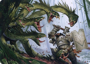 Image for Lair of the Hydra Art Card (67) [Art Series: Adventures in the Forgotten Realms]