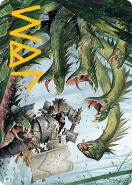 Image for Lair of the Hydra Art Card (Gold-Stamped Signature) (67) [Art Series: Adventures in the Forgotten Realms]