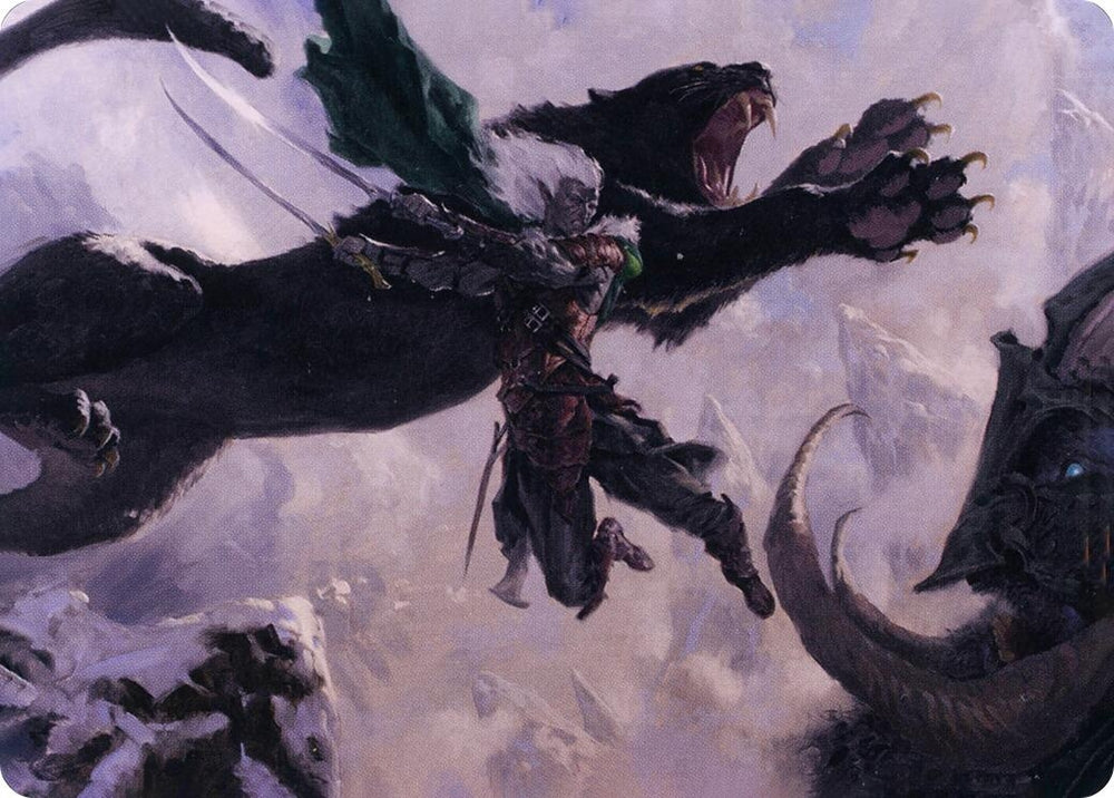 Image for Drizzt Do'Urden Art Card (52) [Art Series: Adventures in the Forgotten Realms]