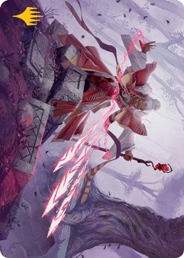 Image for Magic Missile Art Card (Gold-Stamped) (48) [Art Series: Adventures in the Forgotten Realms]