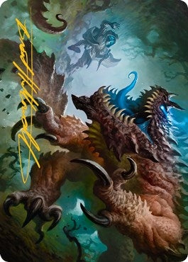 Image for Basilisk Art Card (Gold-Stamped Signature) (9) [Art Series: Adventures in the Forgotten Realms]