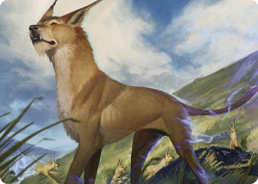 Image for Blink Dog Art Card (20) [Art Series: Adventures in the Forgotten Realms]