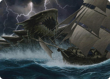 Image for Dragon Turtle Art Card (10) [Art Series: Adventures in the Forgotten Realms]