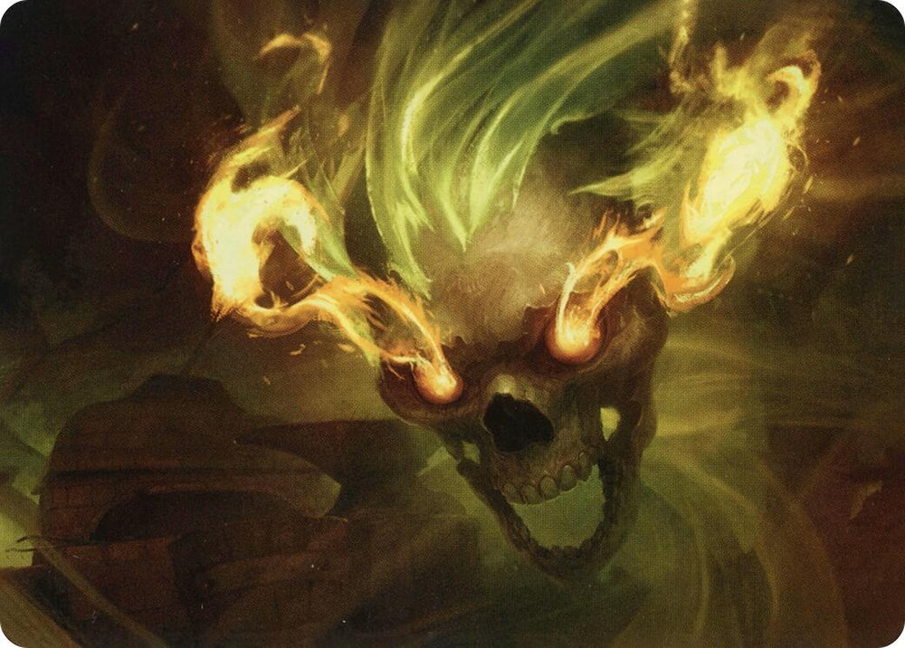 Image for Flameskull Art Card (14) [Art Series: Adventures in the Forgotten Realms]