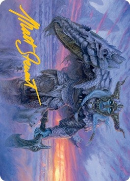 Image for Frost Giant Art Card (Gold-Stamped Signature) (5) [Art Series: Adventures in the Forgotten Realms]