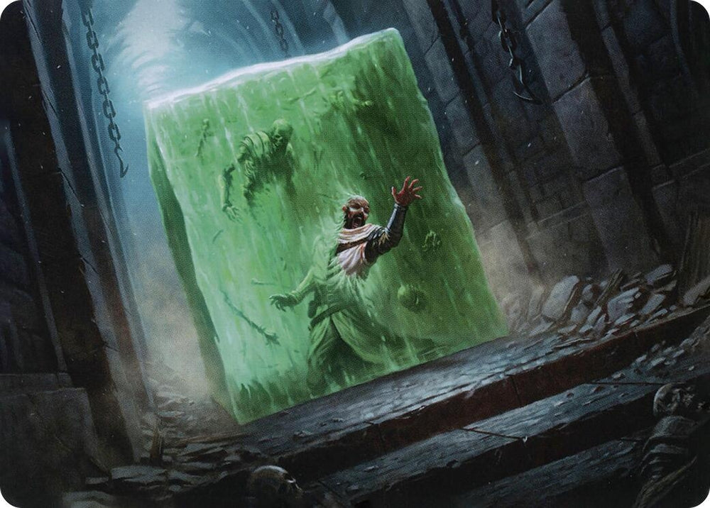 Image for Gelatinous Cube Art Card (7) [Art Series: Adventures in the Forgotten Realms]