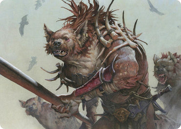 Image for Gnoll Art Card (11) [Art Series: Adventures in the Forgotten Realms]