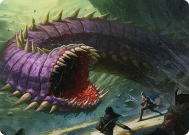 Image for Purple Worm Art Card (3) [Art Series: Adventures in the Forgotten Realms]