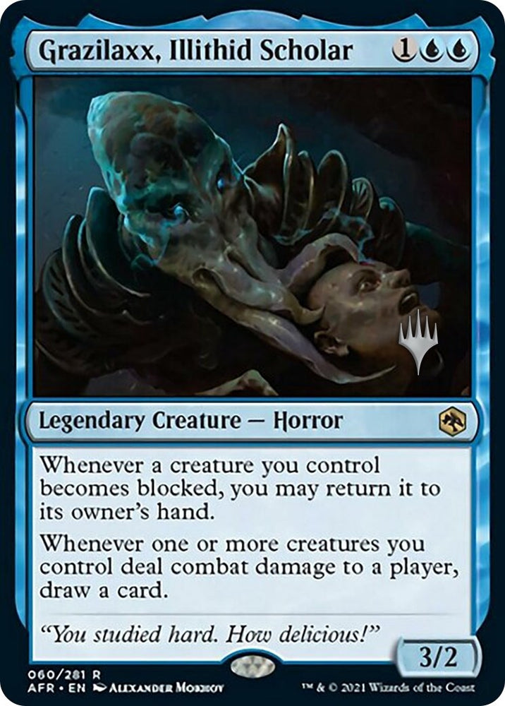 Image for Grazilaxx, Illithid Scholar (60) [Promo Pack: Adventures in the Forgotten Realms]