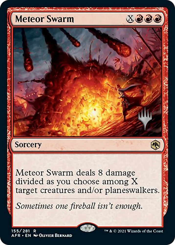 Image for Meteor Swarm (155) [Promo Pack: Adventures in the Forgotten Realms]
