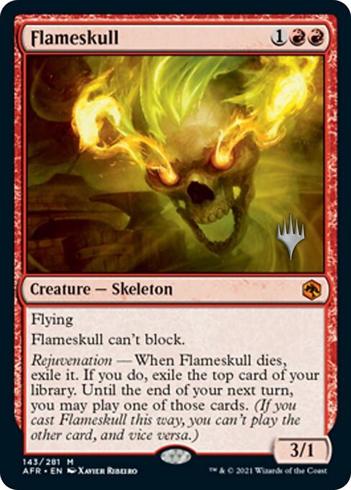 Image for Flameskull (143) [Promo Pack: Adventures in the Forgotten Realms]