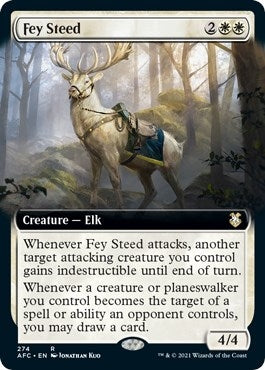 Image for Fey Steed (Extended Art) (274) [Commander: Adventures in the Forgotten Realms]