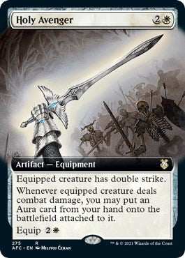 Image for Holy Avenger (Extended Art) (275) [Commander: Adventures in the Forgotten Realms]