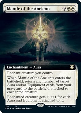 Image for Mantle of the Ancients (Extended Art) (277) [Commander: Adventures in the Forgotten Realms]