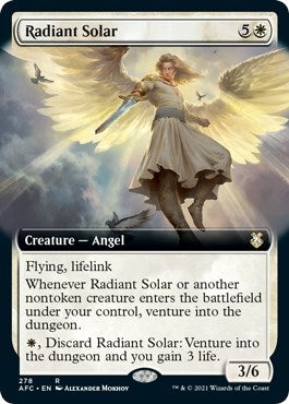 Image for Radiant Solar (Extended Art) (278) [Commander: Adventures in the Forgotten Realms]